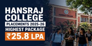 Hansraj College Placement Stats 2025-26 Released; Check Highest and Average Packages